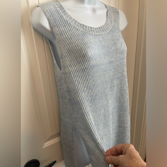 Eileen Fischer 100% Linen Sweater Tank - Picture 3 of 8